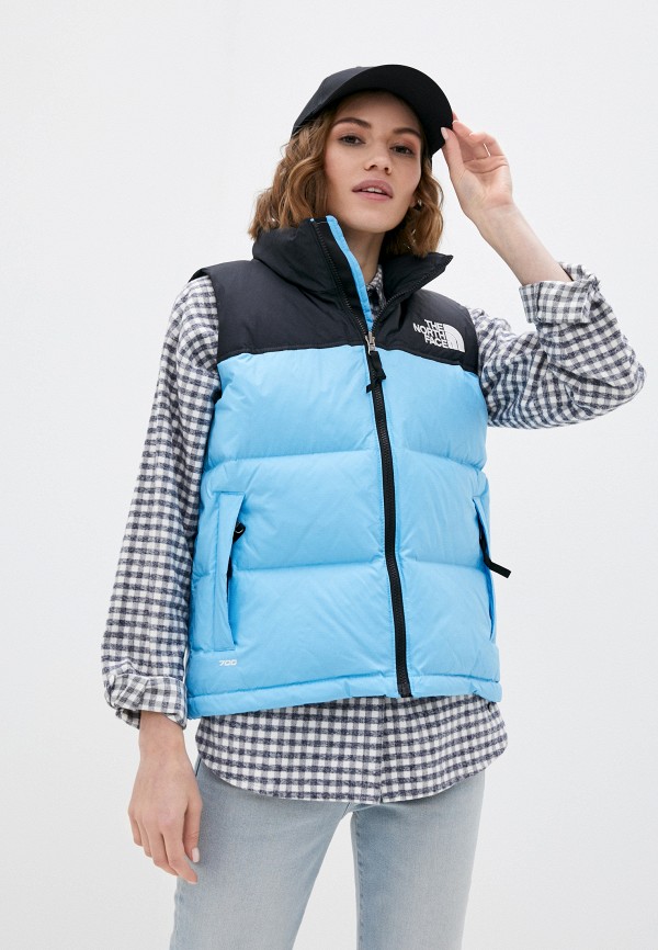 

Жилет утепленный The North Face, Голубой, W 1996 RETRO NUPTSE VEST