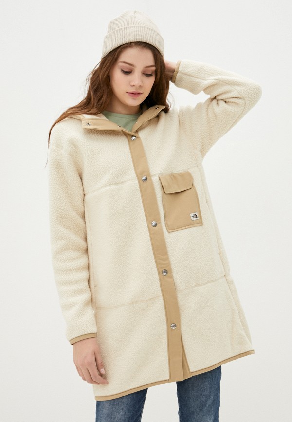 

Куртка утепленная The North Face, Бежевый, W CRAGMONT FLEECE COAT
