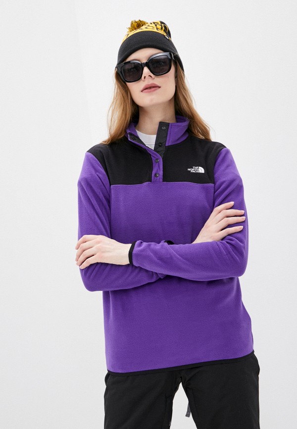 

Олимпийка The North Face, Фиолетовый, W TKA GLACIER SNAP-NECK PULLOVER