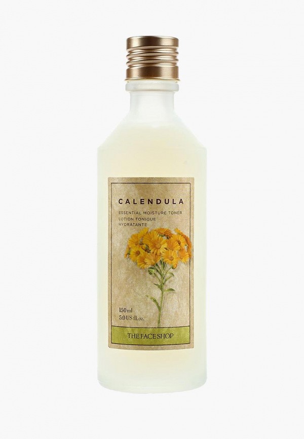 

Тоник для лица The Face Shop, Прозрачный, CALENDULA ESSENTIAL Увлажняющий с календулой, 150 мл