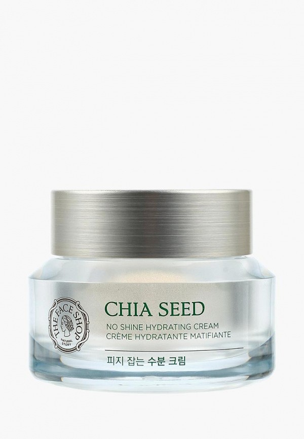 

Крем для лица The Face Shop, Прозрачный, CHIA SEED NO SHINE с экстрактом семян Чиа для комбинированной и жирной кожи,50 мл