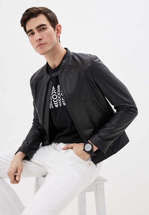 

Куртка кожаная The Kooples, Черный