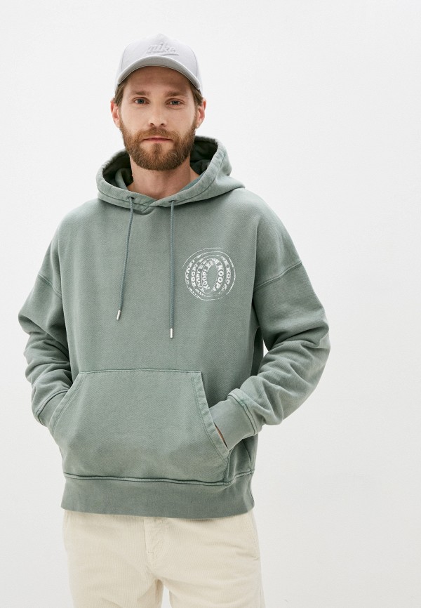 

Худи The Kooples, Зеленый, MIDDLE GREEN