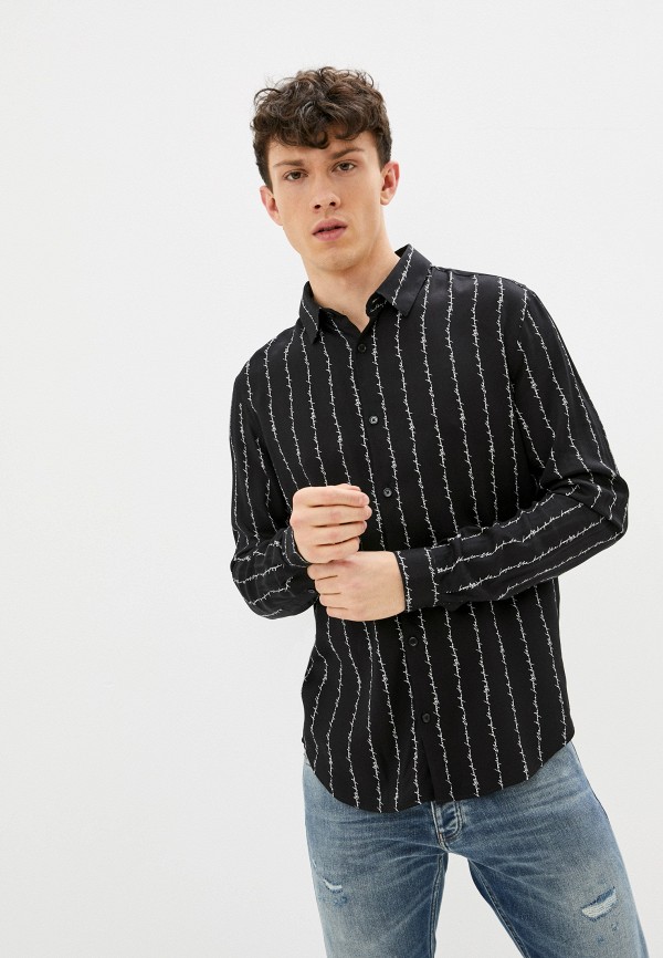 

Рубашка The Kooples, Черный, The Kooples TH021EMLXWI0