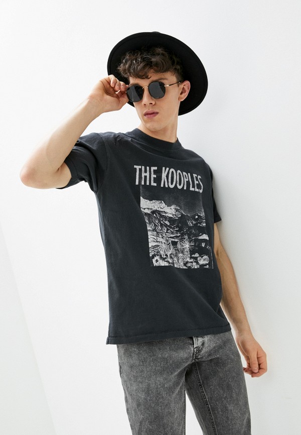 

Футболка The Kooples, Серый, BLACK WASHED