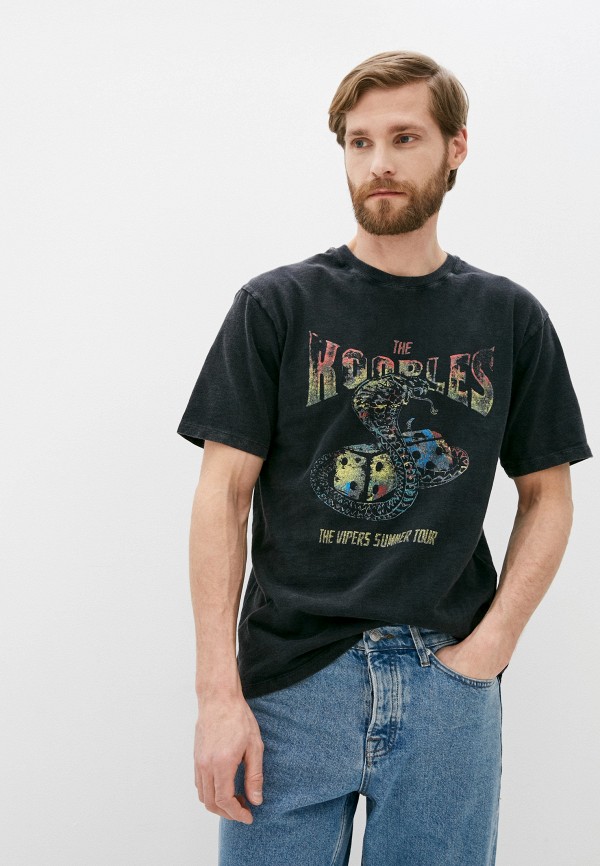 

Футболка The Kooples, Черный, BLACK WASHED