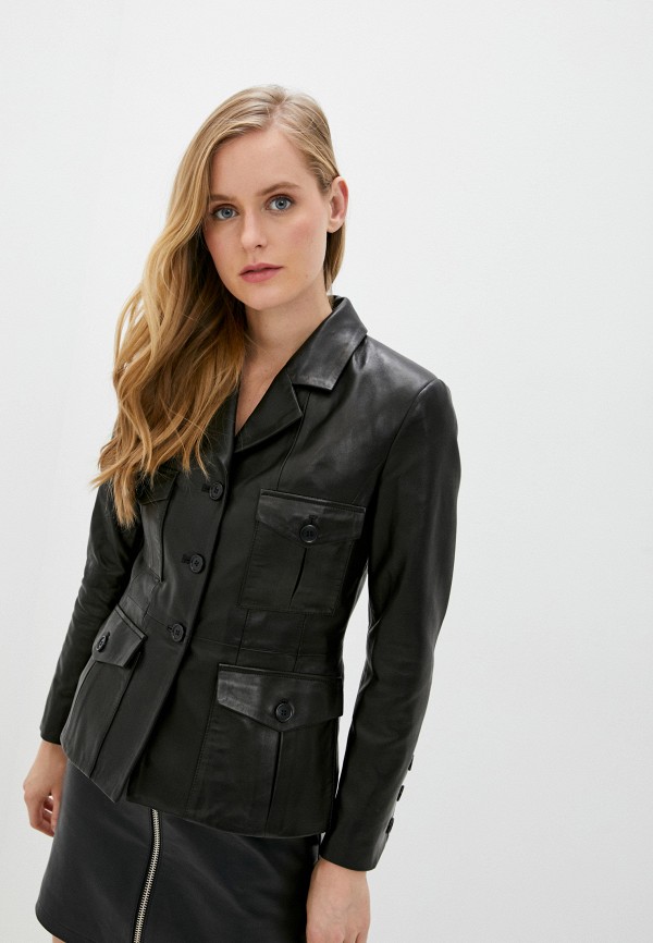 

Куртка кожаная The Kooples, Черный, The Kooples TH021EWHMCJ4
