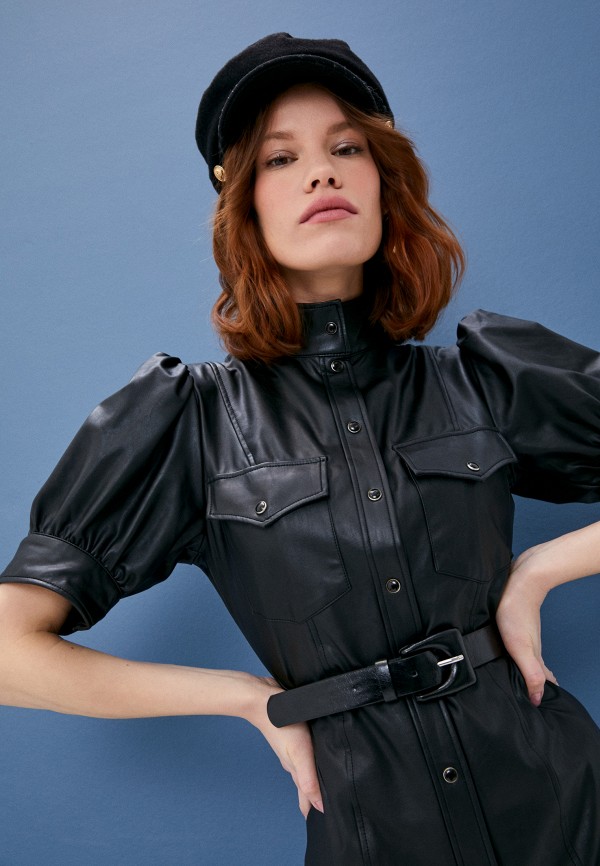 

Платье The Kooples, Черный, The Kooples TH021EWMNAA3