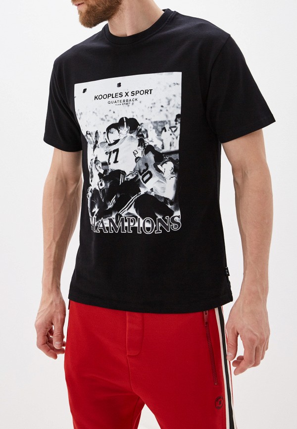

Футболка The Kooples Sport, Черный