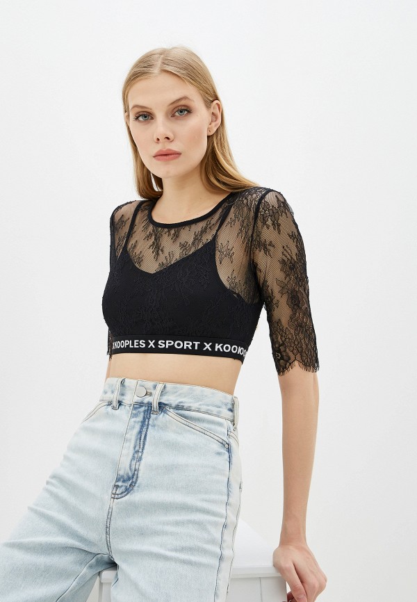 

Топ The Kooples Sport, Черный