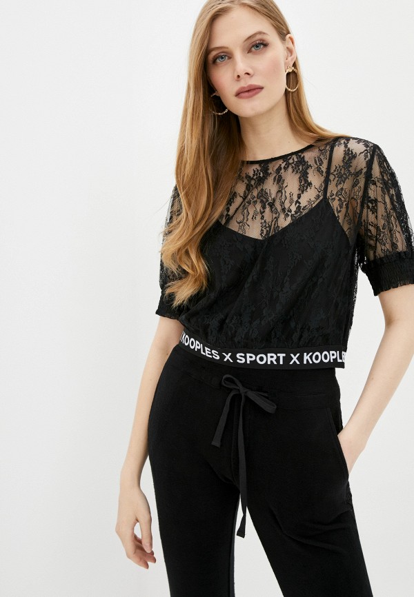 

Блуза The Kooples Sport, Черный