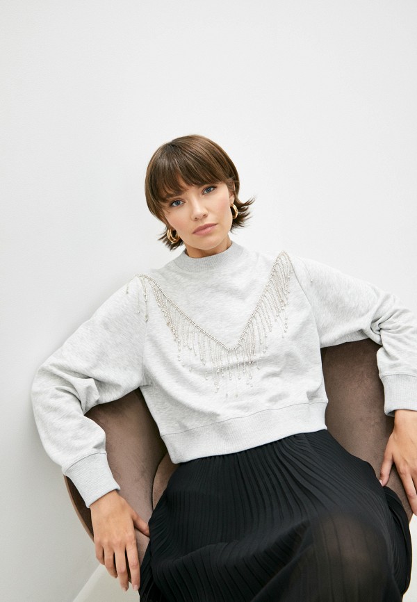 

Свитшот The Kooples Sport, Серый