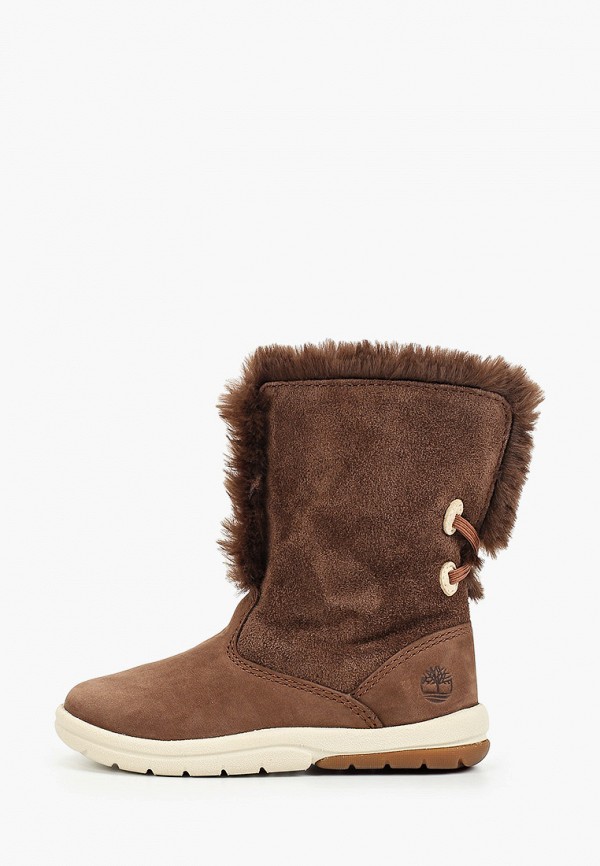 

Сапоги Timberland, Коричневый, Toddle Tracks Faux Shearling Bootie POTTING SOIL