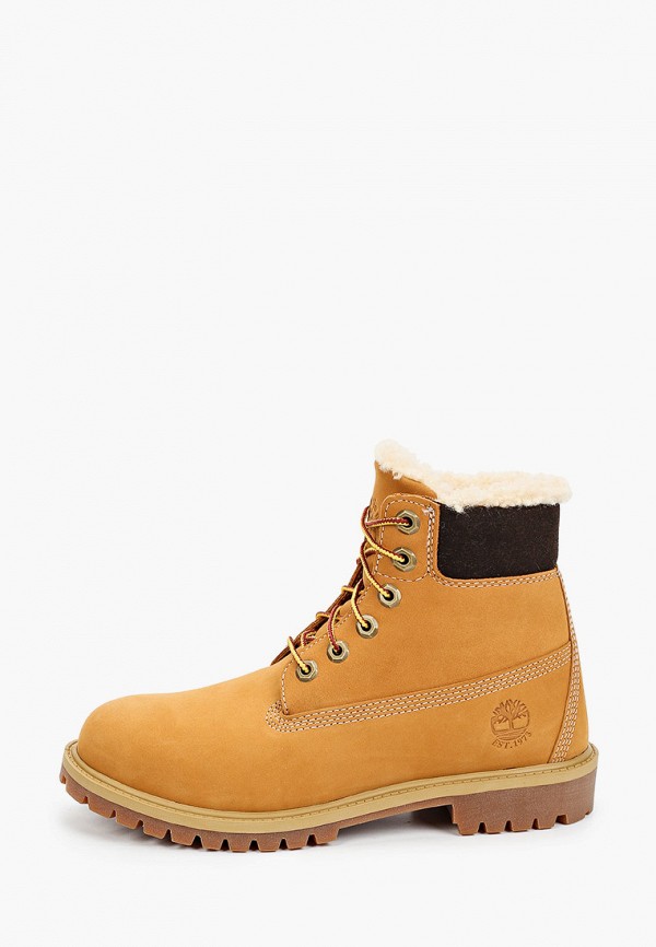 

Тимберленды Timberland, Желтый, PREMIUM 6" Waterproof Faux Shearling Boot