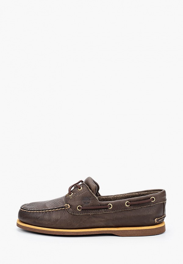 

Топсайдеры Timberland, Коричневый, Classic Boat 2 Eye CANTEEN