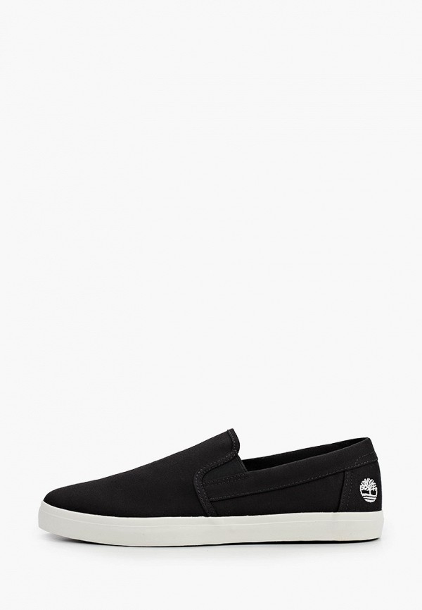 

Слипоны Timberland, Черный, Union Wharf Plain Toe Slip On JET BLACK