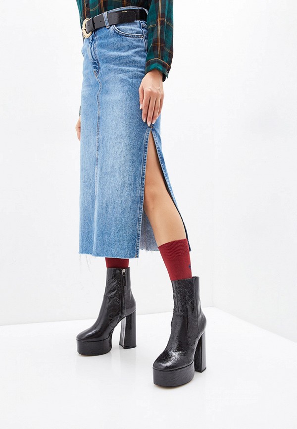 

Полусапоги Topshop, Черный, Topshop TO029AWGTXP1