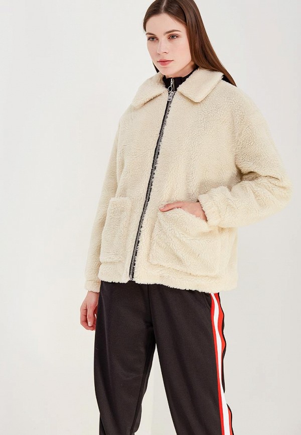 

Шуба Topshop, Бежевый