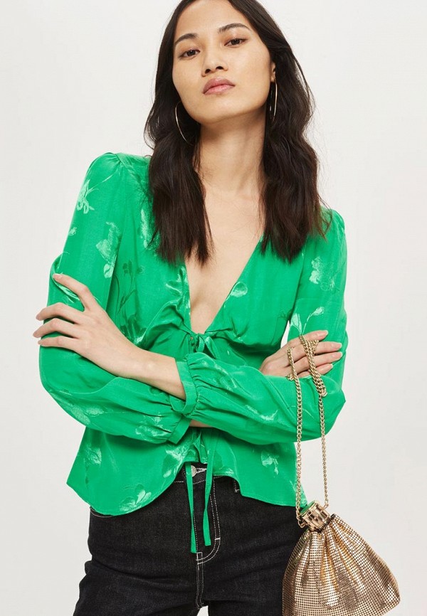 

Блуза Topshop, Зеленый
