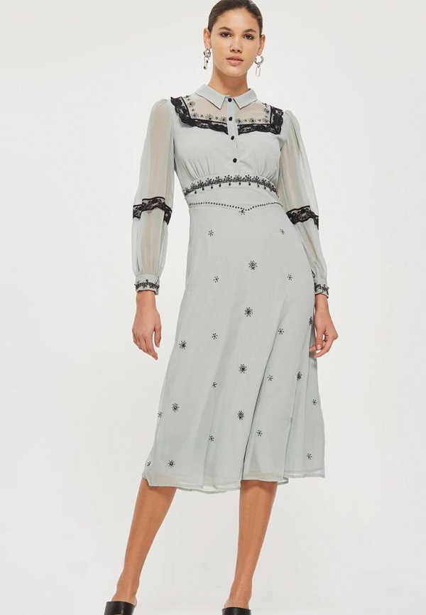 

Платье Topshop, Голубой