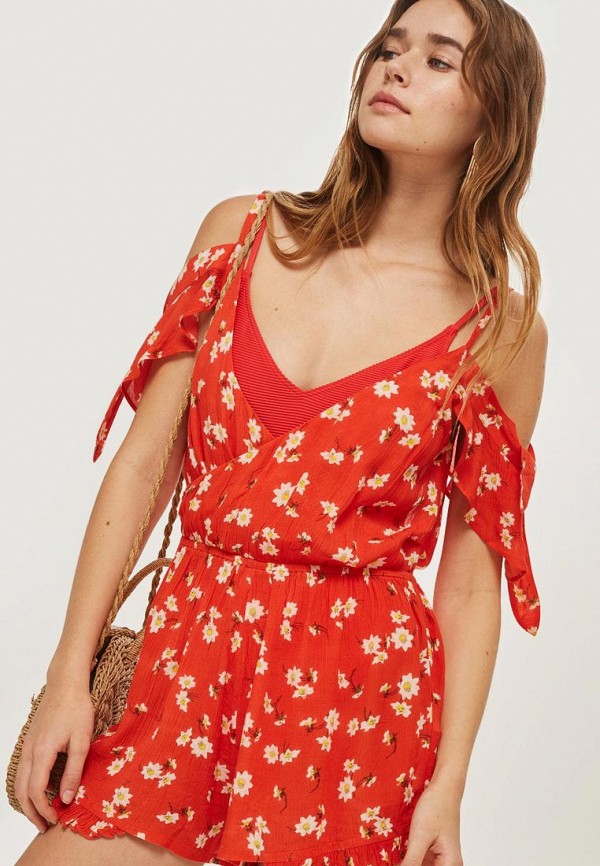 

Комбинезон Topshop, Красный