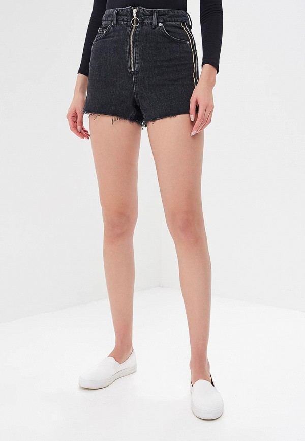 

Шорты джинсовые Topshop, Черный