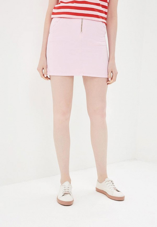 

Юбка джинсовая Topshop, Розовый