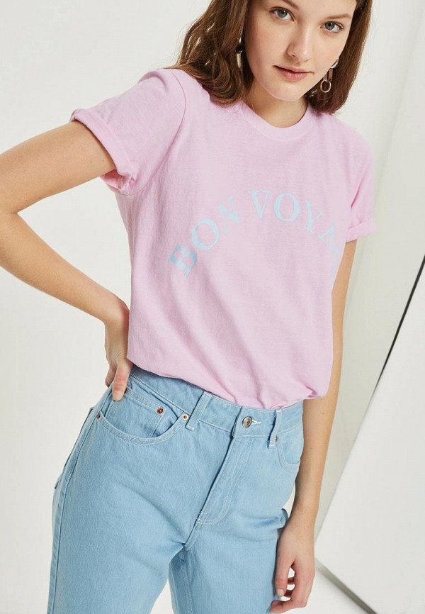 

Футболка Topshop, Розовый