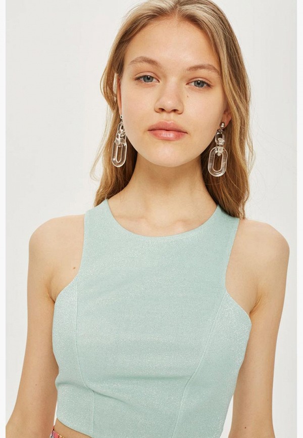 

Топ Topshop, Бирюзовый