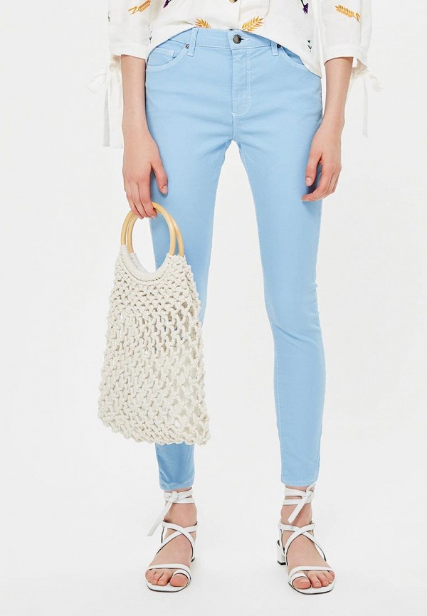 

Джинсы Topshop, Topshop TO029EWBYIO7, Голубой