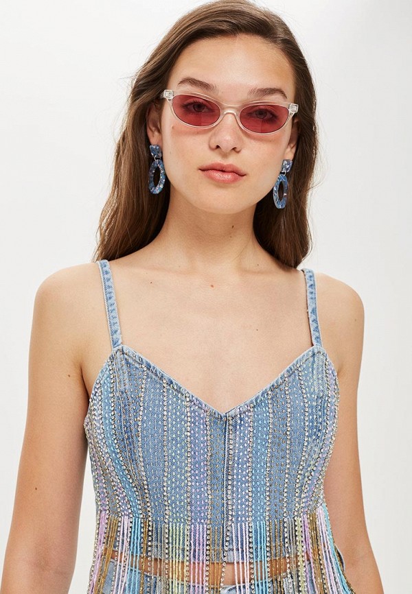 

Топ Topshop, Голубой
