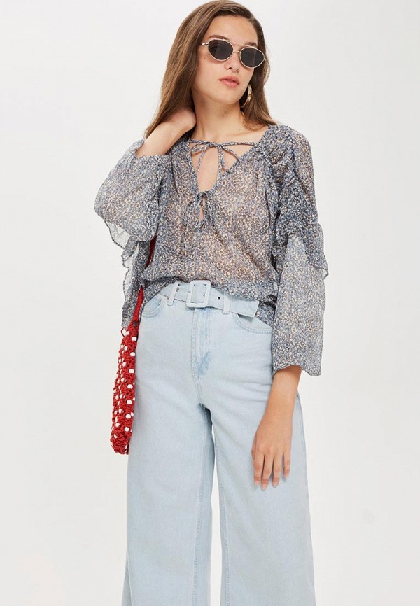 

Блуза Topshop, Голубой