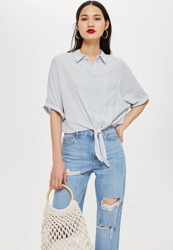 

Рубашка Topshop, Голубой