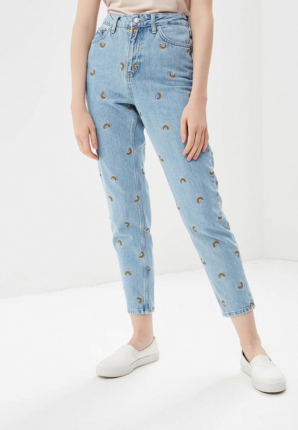 

Джинсы Topshop, Topshop TO029EWCFRG3, Голубой