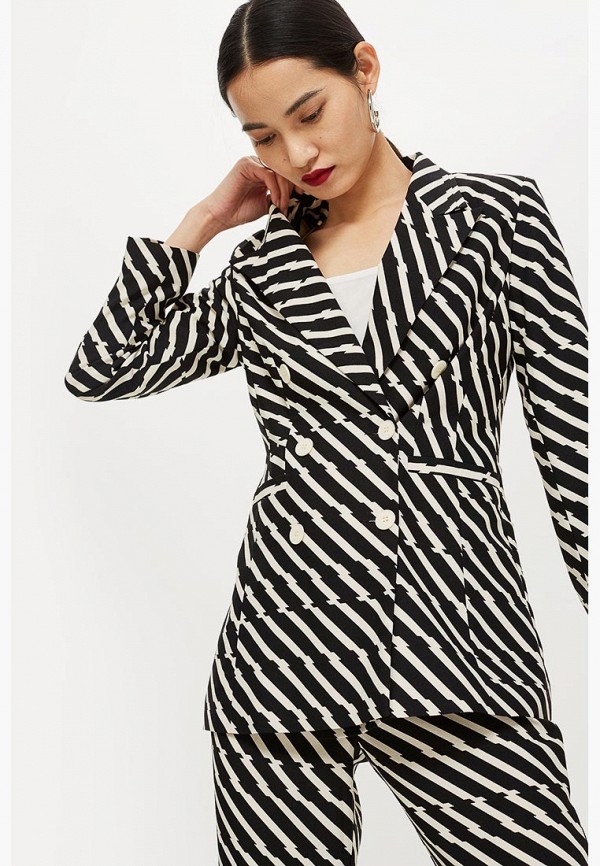 

Пиджак Topshop, Topshop TO029EWCFRI3, Черный