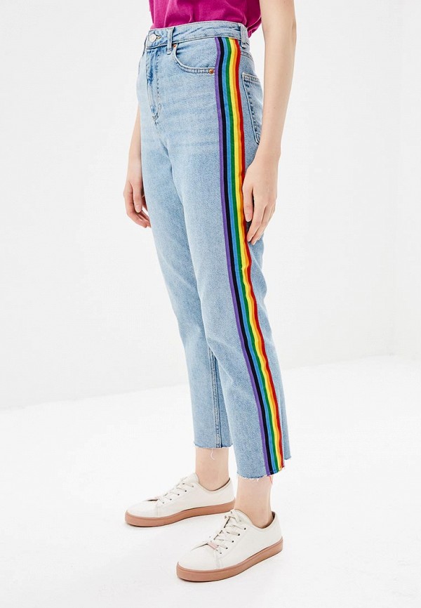 

Джинсы Topshop, Topshop TO029EWCHEN1, Голубой