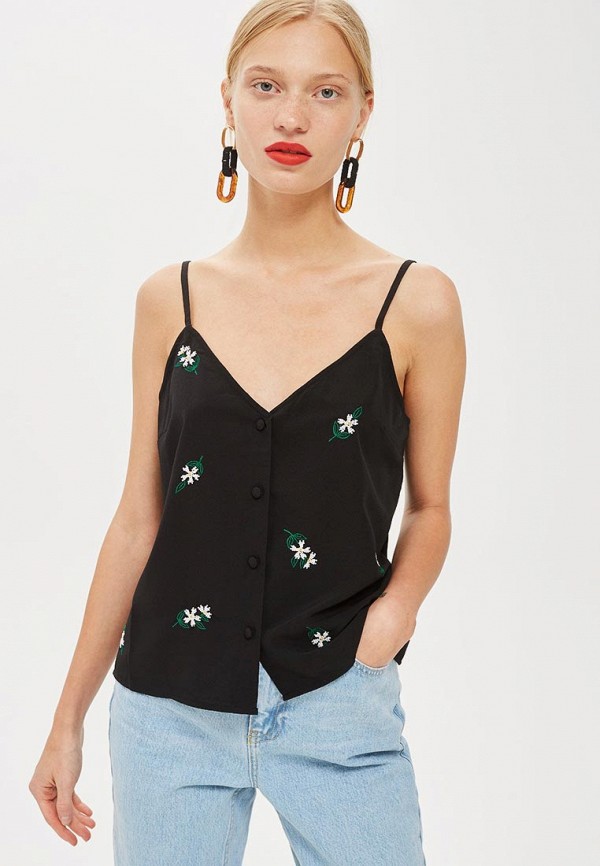 

Топ Topshop, Черный