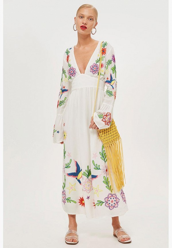 

Платье Topshop, Topshop TO029EWCIML4, Белый