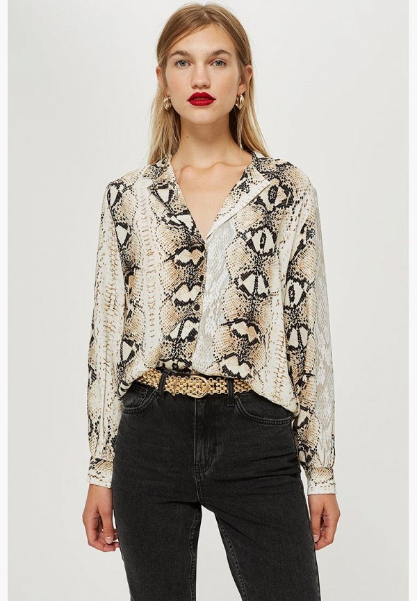 

Блуза Topshop, Бежевый
