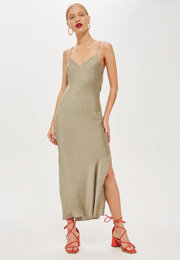 

Платье Topshop, Бежевый