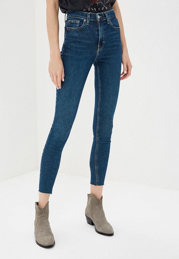 

Джинсы Topshop, Topshop TO029EWCMPL8, Синий
