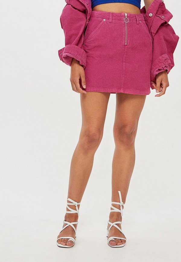

Юбка Topshop, Topshop TO029EWCMPM8, Розовый