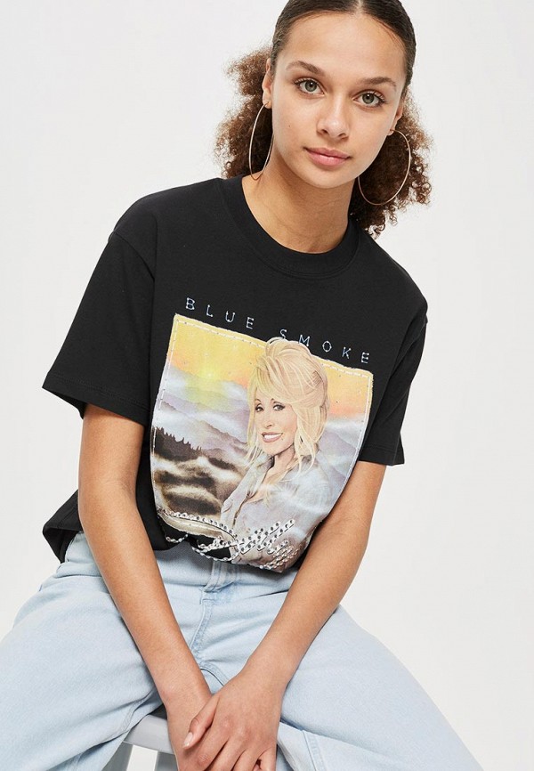 

Футболка Topshop, Черный
