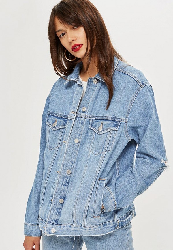 

Куртка джинсовая Topshop, Голубой