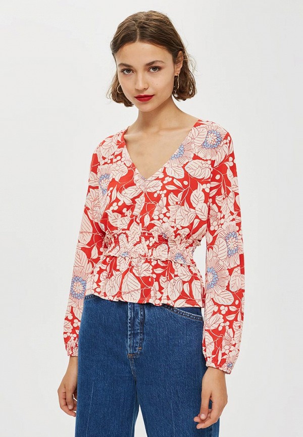 

Блуза Topshop, Красный