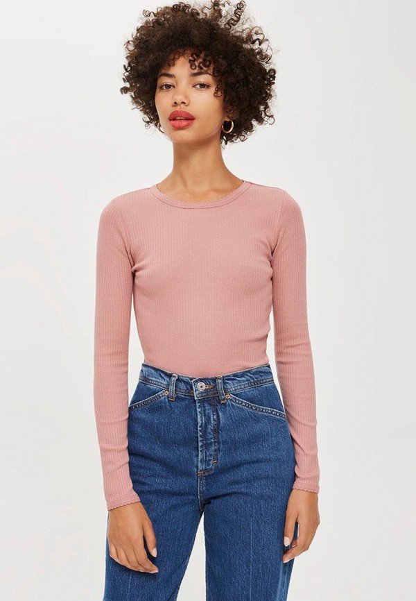 

Лонгслив Topshop, Розовый