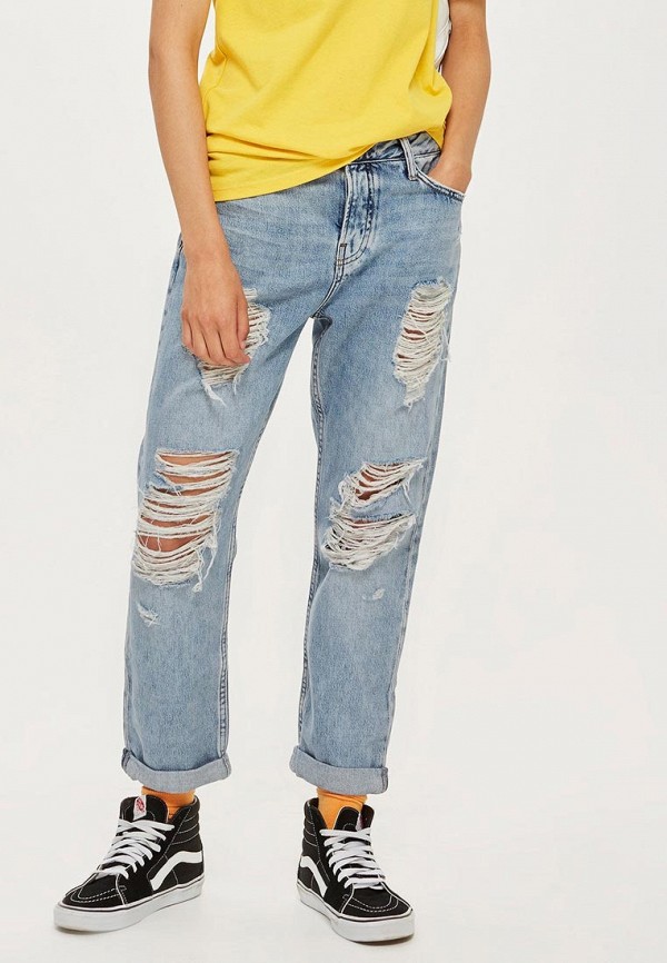 

Джинсы Topshop, Голубой, BOYFRIEND