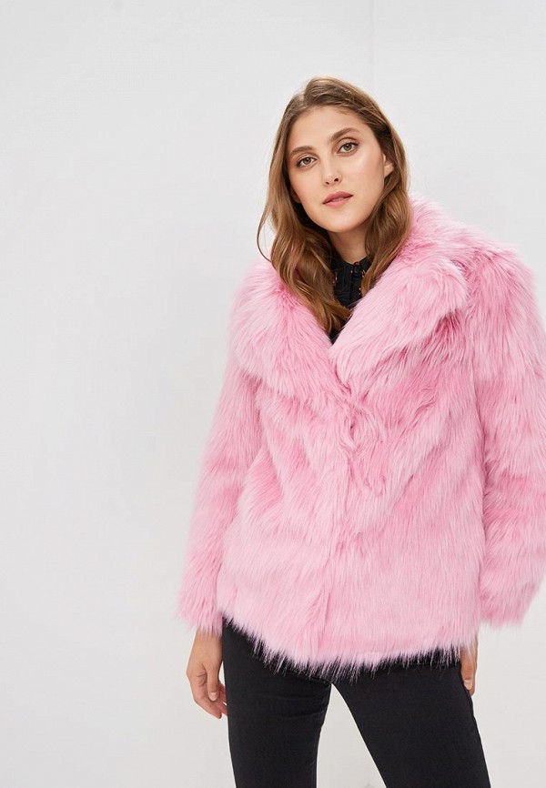 

Шуба Topshop, Розовый