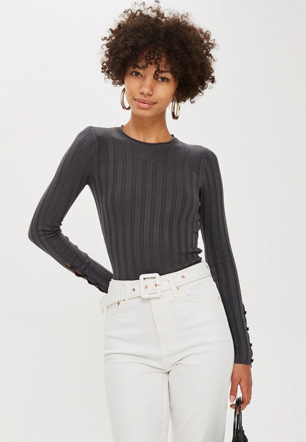 

Лонгслив Topshop, Серый