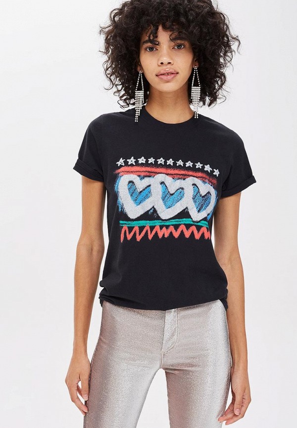

Футболка Topshop, Черный